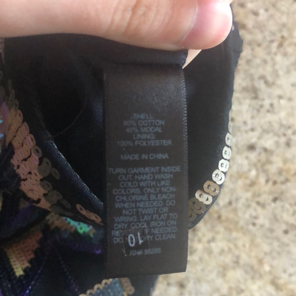 Nwot Sequin Aztec Print Mini From Express Sz S - image 7